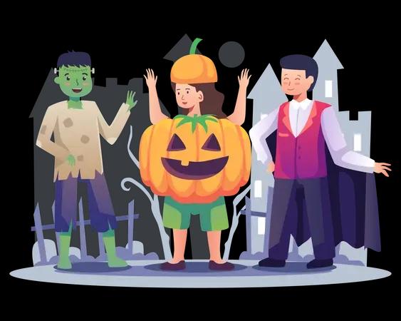 2048 Prepare-se para um Halloween assustadoramente divertido com esta coleção de Ilustrações de Halloween. De abóboras sorridentes e fantasmas misteriosos a gatos pretos e casas mal-assombradas, essas ilustrações capturam as emoções e arrepios do Halloween. Ideais para convites para festas, decorações sazonais e mídias sociais, essas obras de arte dão vida à emoção assustadora do Halloween.