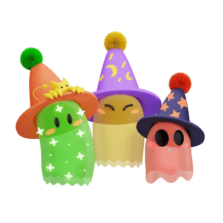 2048 Celebre o Halloween com um toque de realismo através desta coleção de ilustrações 3D de Halloween. De fantasmas assustadores e abóboras esculpidas a gatos pretos assustadores e mansões mal-assombradas, essas ilustrações 3D adicionam profundidade e uma vibração arrepiante aos seus designs de Halloween. Ideal para promoções festivas, postagens de mídia social e decorações, essas ilustrações tornam o Halloween mais emocionante do que nunca.