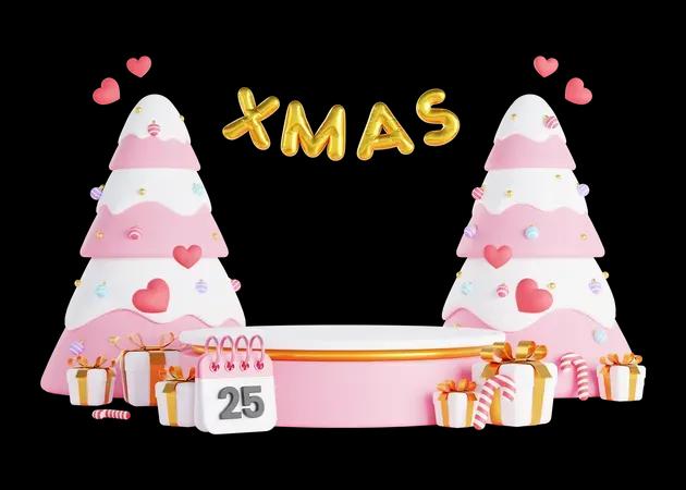 2048 Traga alegria festiva para seus projetos com esta coleção de Ilustrações 3D de Natal. De árvores lindamente decoradas e enfeites cintilantes a Papai Noel e caixas de presente, essas ilustrações 3D capturam o calor e a alegria da estação. Ideais para saudações de feriados, promoções sazonais e mídias sociais, essas ilustrações adicionam um toque de magia às celebrações de Natal.